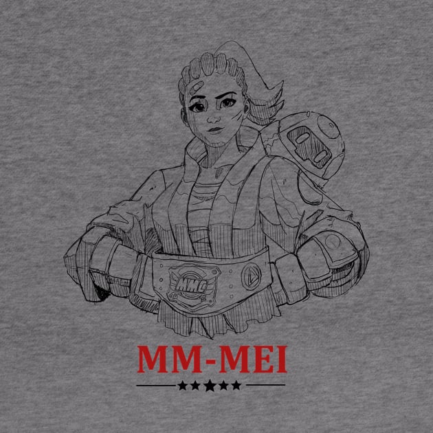 MM MEI overwatch league skin by ahmedelsiddig